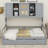 Wooden Daybed With Trundle, And All-In-One Cabinet And Shelf-1241655477