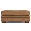 Grandview Square Leather Ottoman