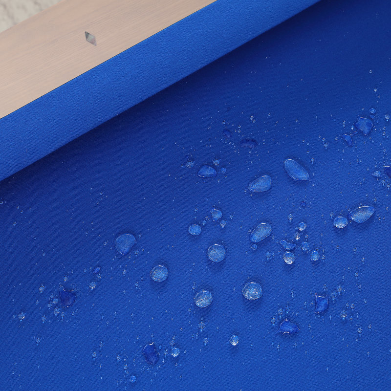 Table de billard sans ardoise ModArt, Bois flottant, 7 pi, Bleu royal résistant à l'eau