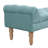 Button-Tufted End Of Bed Bench,Large Upholstered Ottoman,Foot Rest With Legs,Footstool With Rolled Arms,Upholstered Fabric Bench,Indoor Bench For Bedroom,Living Room,Entryway,Dusty Teal-308423970-308423972