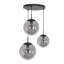 Caddell 3 - Light Black Jar Pendant