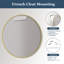 Aluminium Frame Round Wall Mirror-870559325-870559322