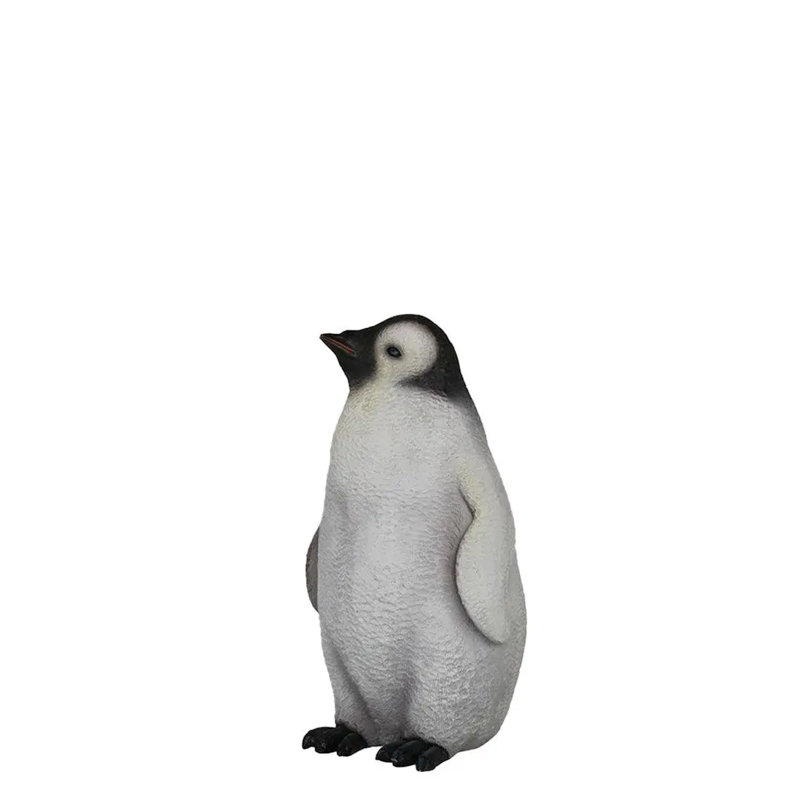 Statue de jeune pingouin