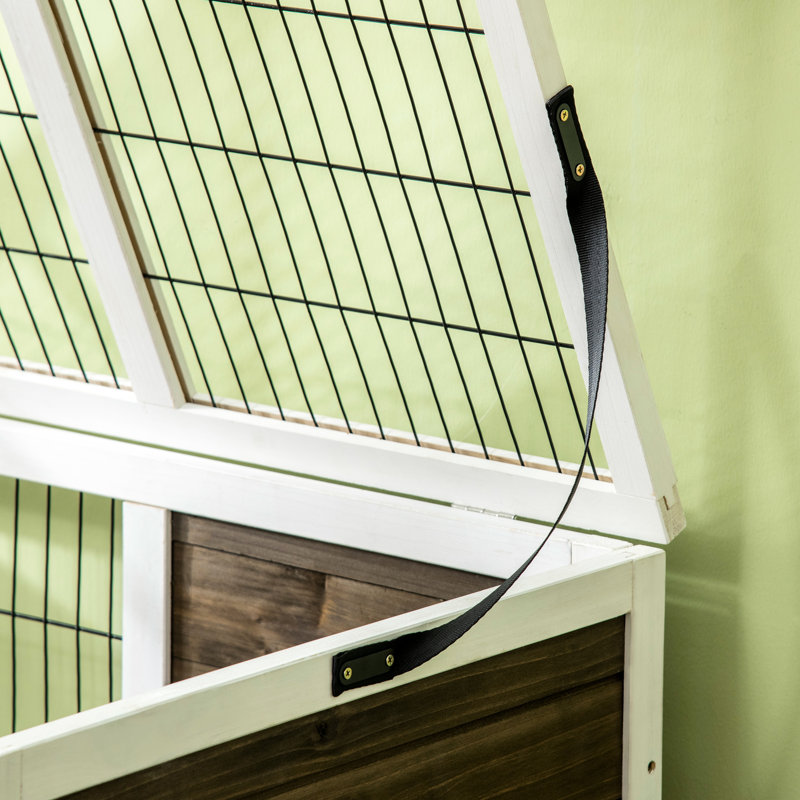 Spacious Pet House,Wood Rabbit Hutch