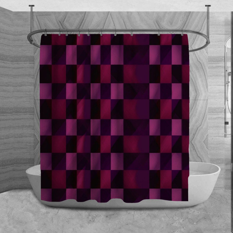 Rideau de douche Massumeh, H 84 po x l 70 po