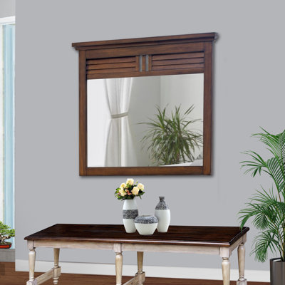Tyntesfield Solid Wood Rectangle Mirror