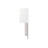 Textile - Hamilton ADA 1-Light Wall Sconce White Linen Fabric Shade-100943146
