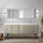 Lancy 80 in W x 20 in D Double Bath Vanity Top and Mirror-113284441