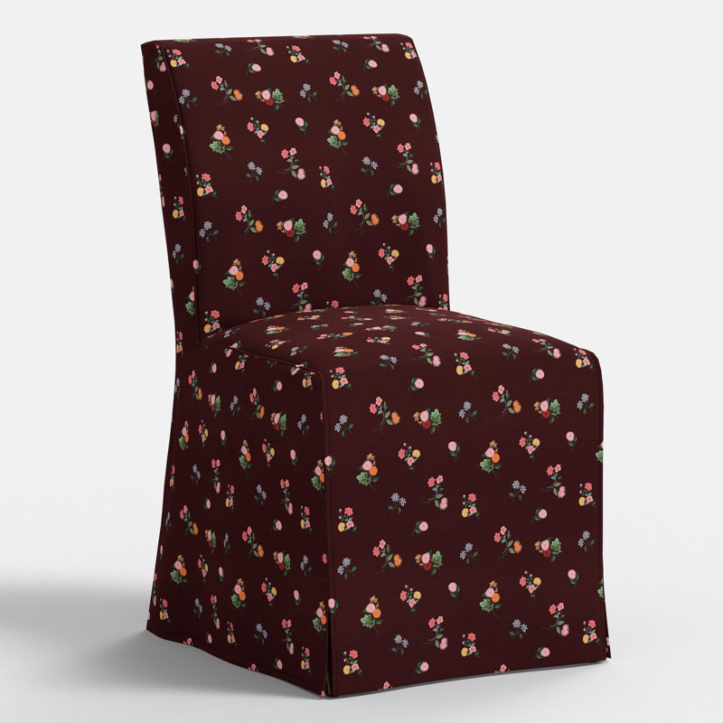 Chaise de salle à manger Frances Ditsia Dahlia, Ditsia rouge Ditsy