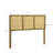 Shiplap Pattern Rubberwood Panel Headboard -377048885