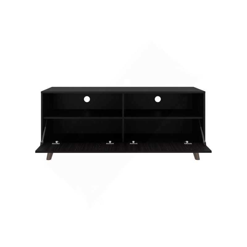 Meuble télé, 1 porte, 2 tablettes