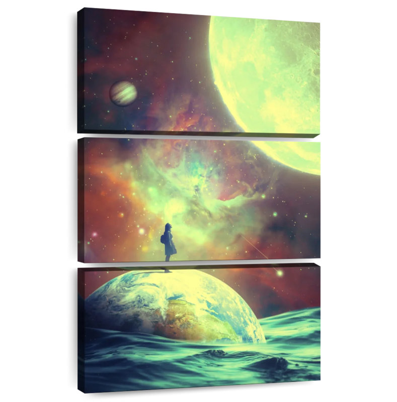 Kelan Moon Shine, 65" H x 42" W