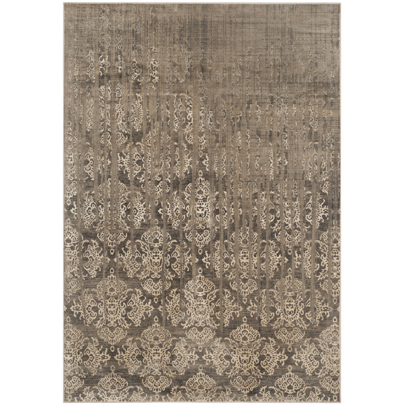 Priebe Performance Geometric Rug, Rectangle 4' x 5'7"