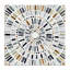 Illustration abstraite de motif de cercle de mosaïque rustique par Victoria Barnes - impression-105386293-105386299