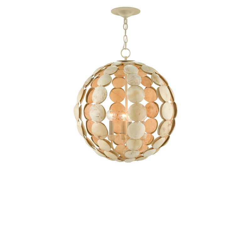 Lustre en coquillage Tartufo Coco