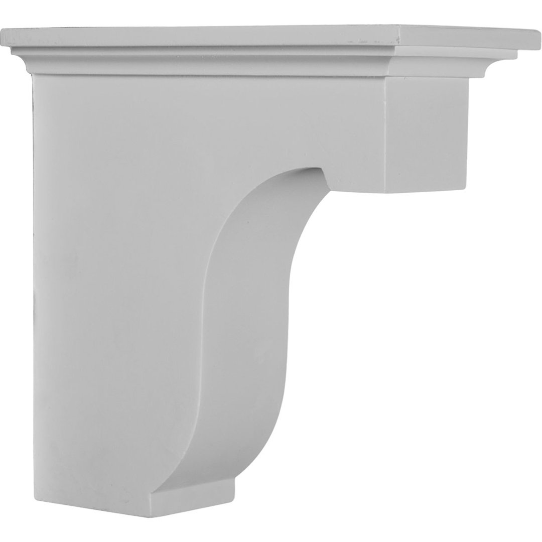 Legacy 10'' H x 4.875'' W x 10'' D Urethane Bracket (Set of 6) (Set of 6) Ekena Millwork