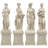 Goddesses of the Four Seasons Statues with Plinths - 4 Piece