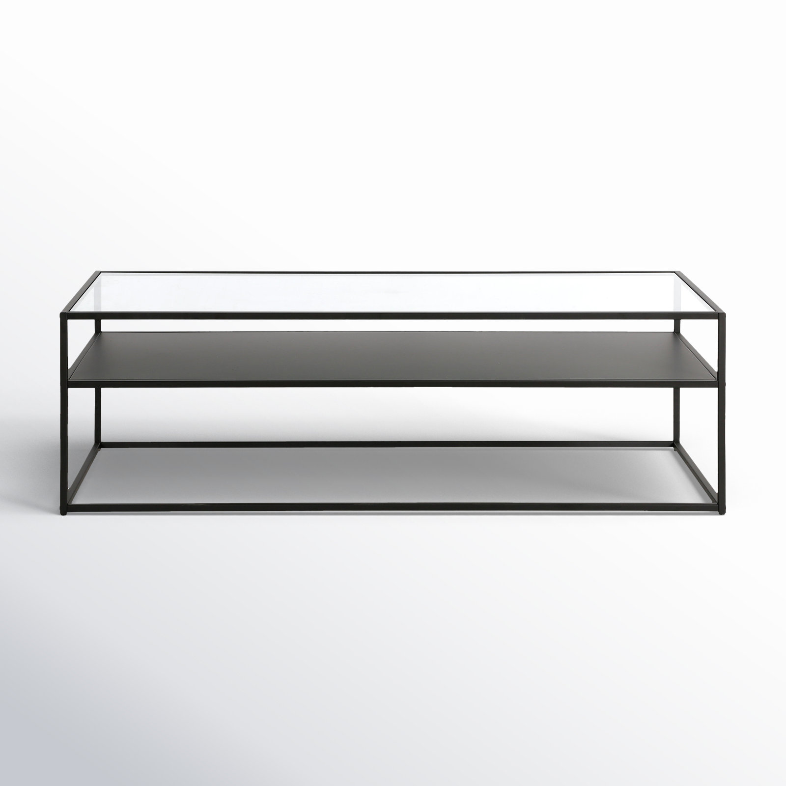 Duran Single Coffee Table, 17" H x 54" W x 24" D