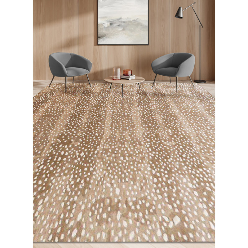 Animal Print Area Rug, Rectangle 12' x 15'