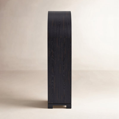 Black Display Cabinet