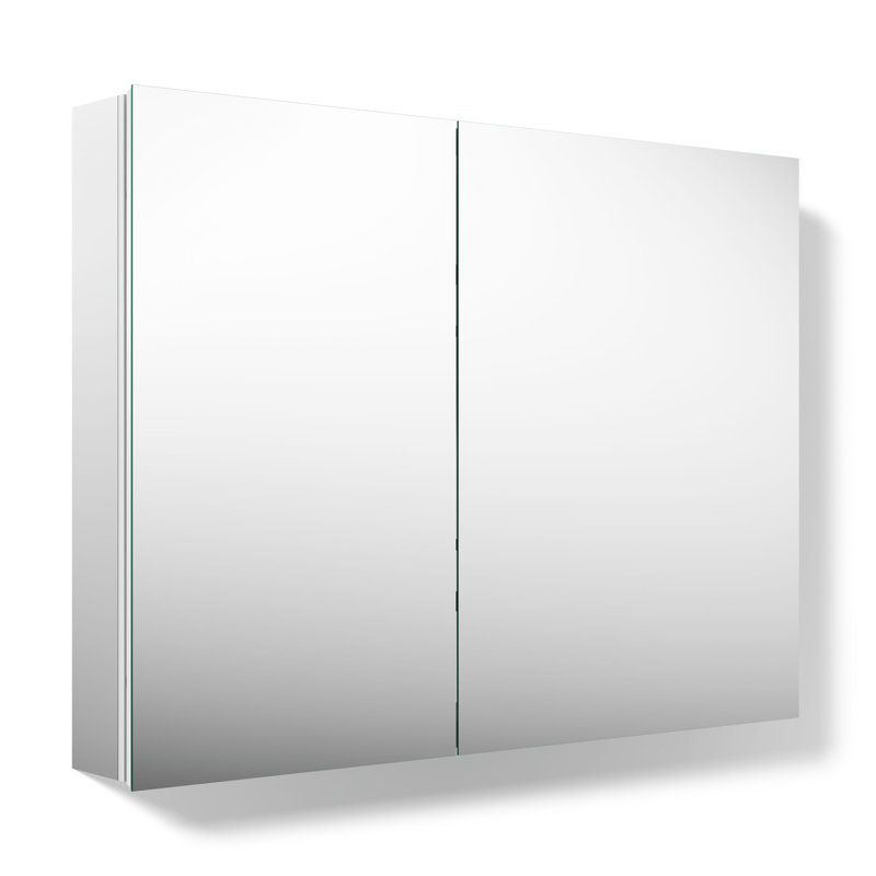 Embark Premium. Rectangular Two-Door Medicine Cabinet, 26" H x 35" W x 4" D
