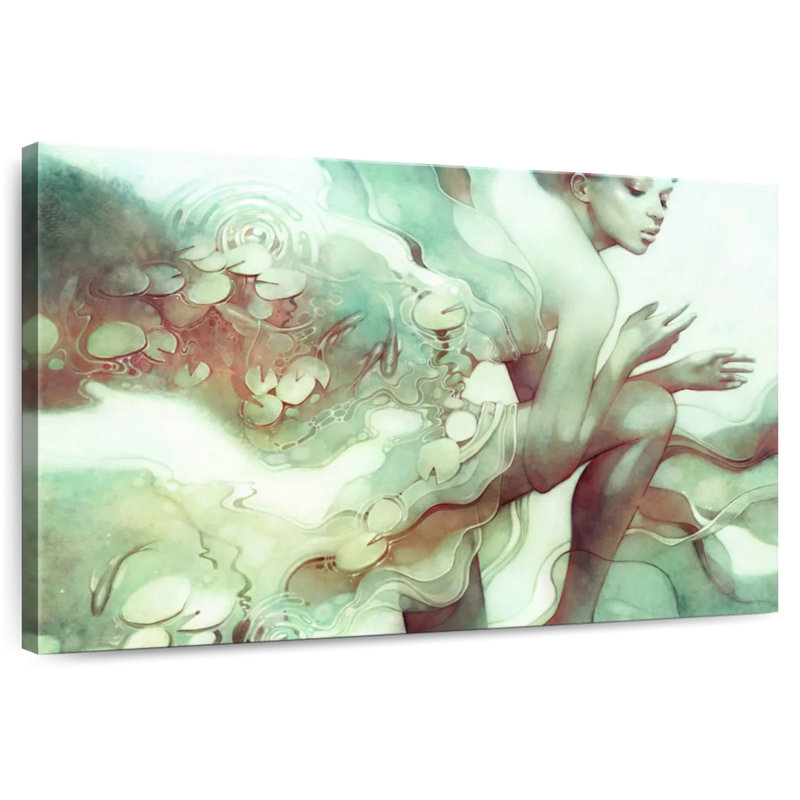 Leisha Lady Flood, 32" H x 48" W