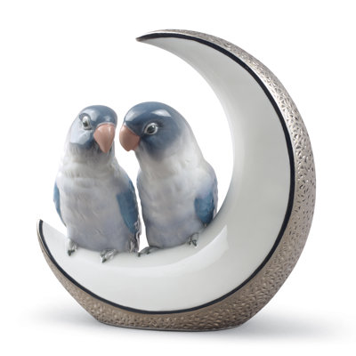 Fly Me to the Moon Birds Figurine