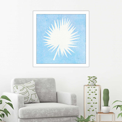 « tropical fun palms silhouette iii », reproduction de peinture à l’aquarelle sur toile