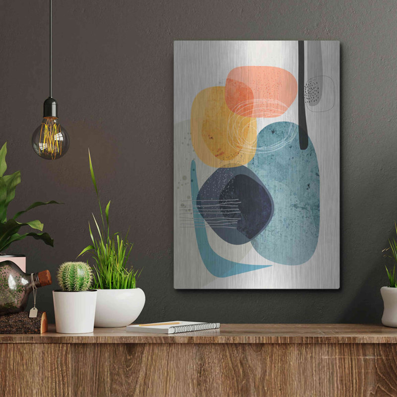 «Tangled Rocks» par Ishita Banerjee, H 16 po x l 12 po