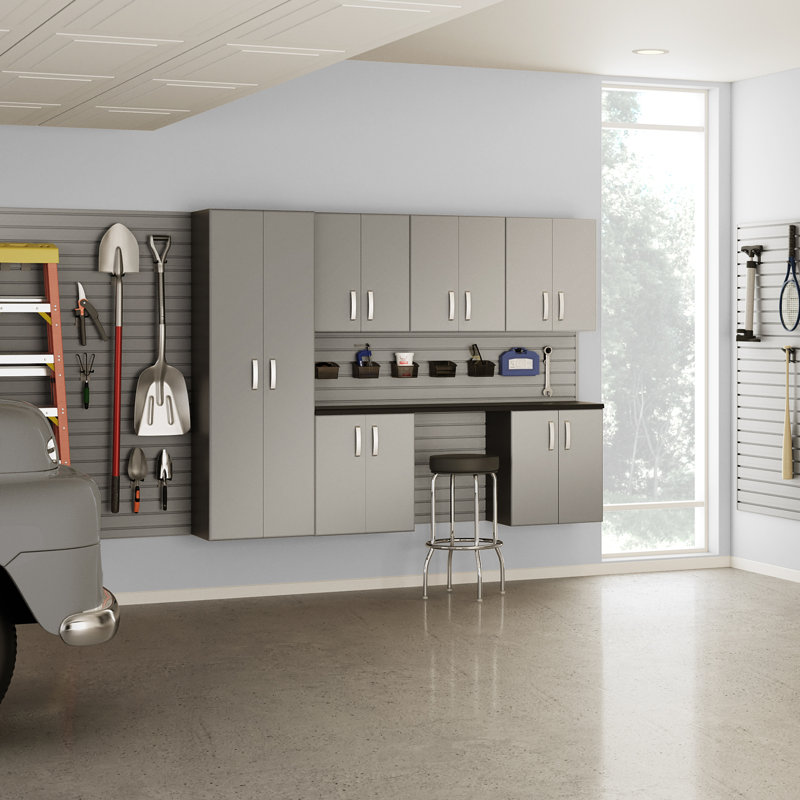 6 Piece Complete Storage System, Silver