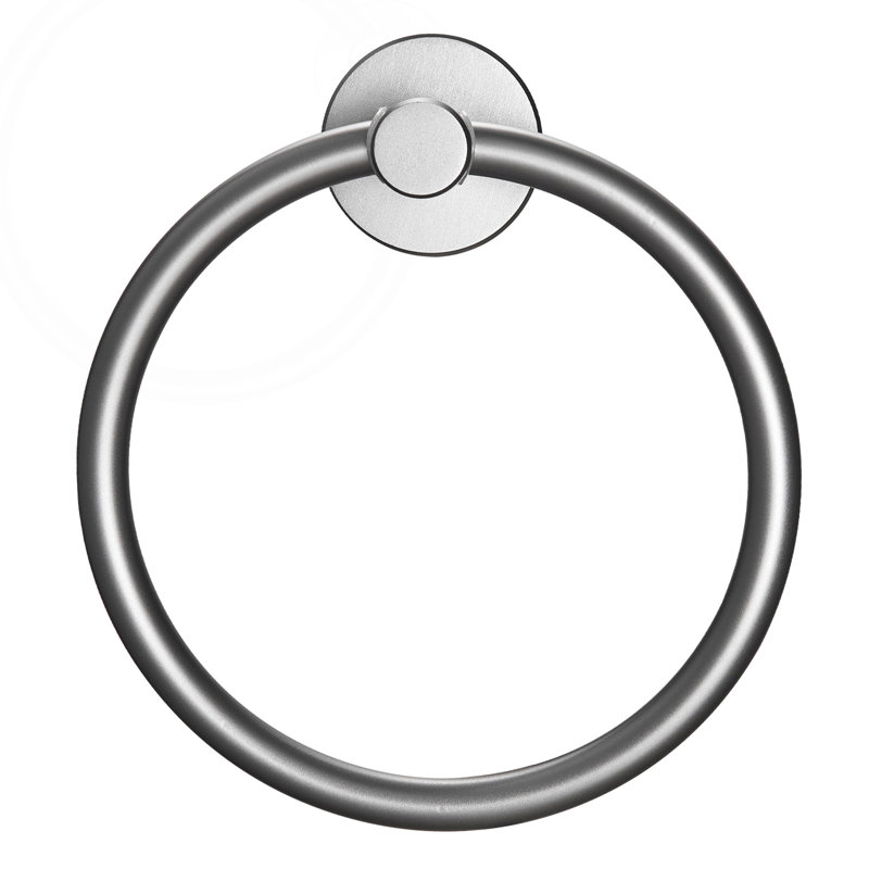 Anneau à serviette gris pistolet, Gris