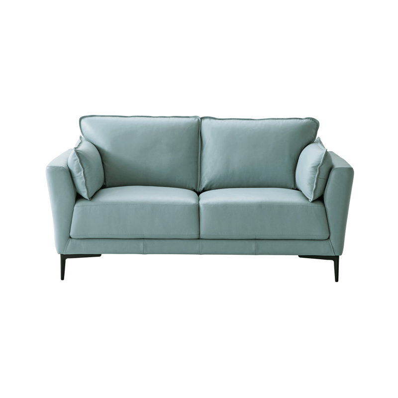 Cuir vert sauge saisissant - Attire l'attention de tous, soutien ferme moderne et relaxation