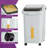 Balconera 11.4 Gallons Rectangle Plastic Food Storage Container