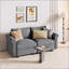 Canapé modulaire modulaire, causeuse moderne avec coussins et rangement, canapé modulaire à assise large et profonde pour salon, appartement, studio, bureau-925077564-925077959