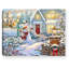 Mini toile de fond de chevalet 8 x 6 Silent Night Lane