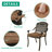 Oval 8 - Person 83.8" Long Dining Set with Cushions-1404063123-1361474418