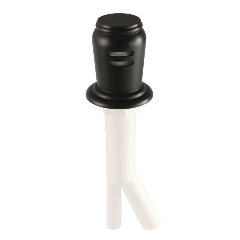Kingston Brass Trimscape Dishwasher Air Gap, Matte Black