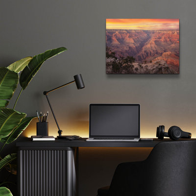  'Colors Of The Grand Canyon 1' by Martin Podt Acrylic Glass Wall Art, 16" x 12"