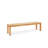 Winston All-Natural Teak Outdoor Dining Bench