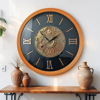 Solid Wood Wall Clock