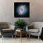 Art mural sur toile Epic Graffiti «Cat's Eye Nebula» par la NASA Hubble Space Telescope, 37 po x 37 po-501745077
