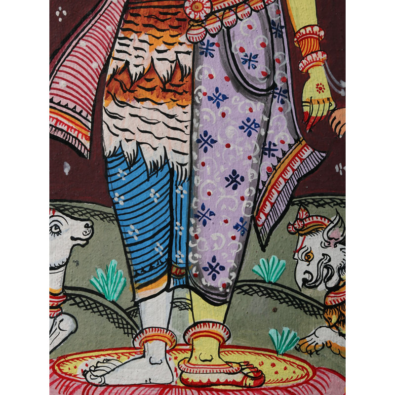 «Ardhanarishvara With Ganesha And Karttikeya», reproduction d'art