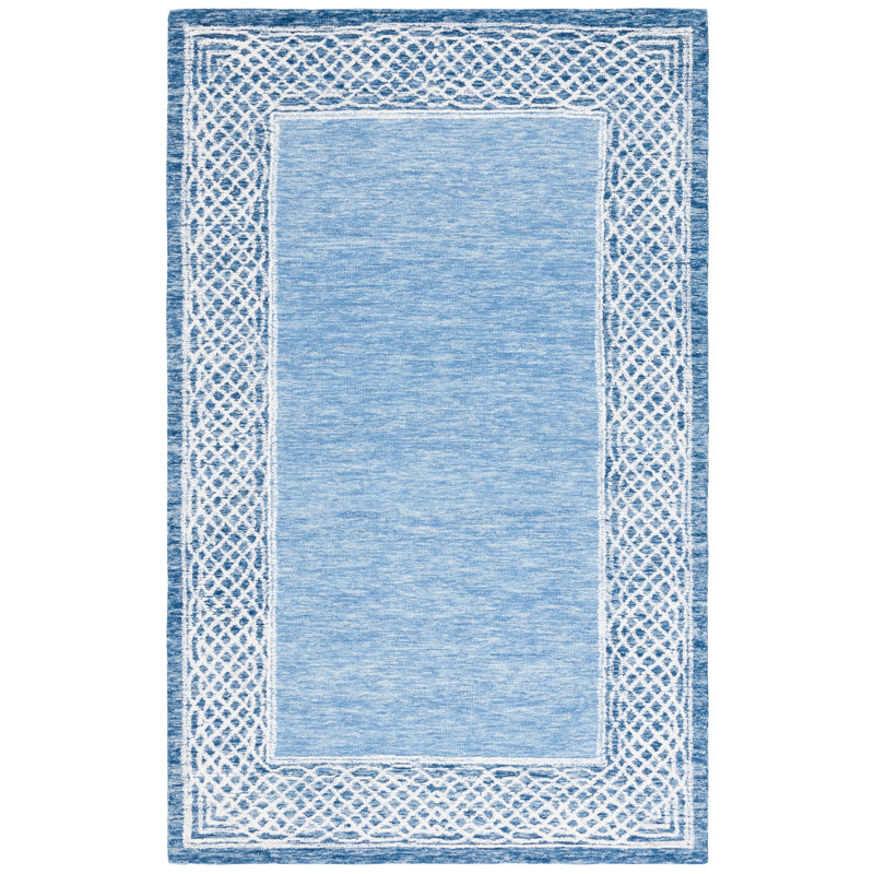 Tapis en laine touffeté à la main Belize Ebony 275, Rectangulaire 3 pi x 5 pi