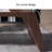 62.99"Brown Rectangle Solid Wood Writing Desk-1552109107