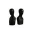 WISDOM BOOKEND (SET OF 2) - BLACK
