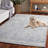 Radegund Abstract Hand Tufted Wool Geometric Rug-2036224913