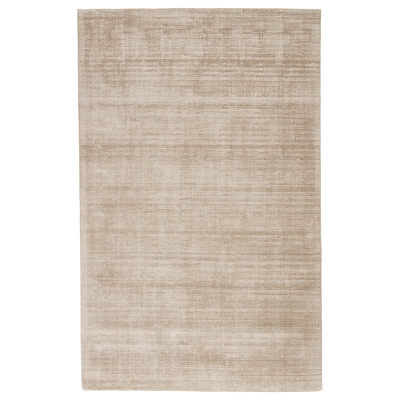 Tapis gris tissé à la main Owens, Rectangle 12 pi x 15 pi
