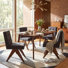 Chaise d'appoint rembourrée en lin Turfed
