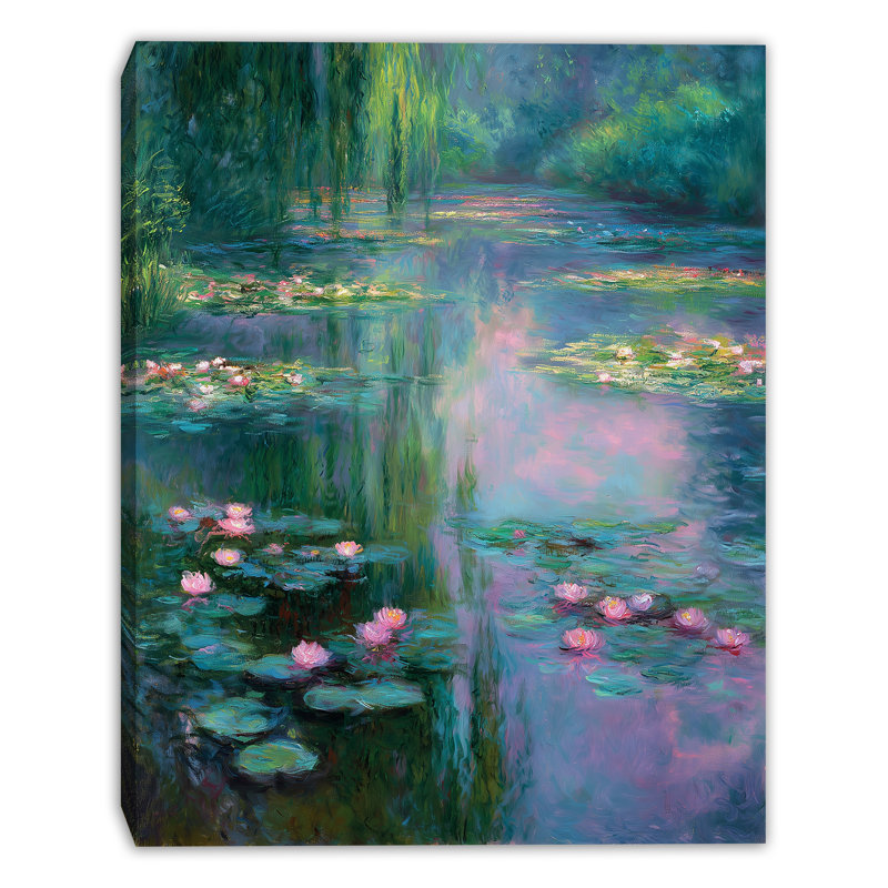 Art mural sur toile Willen Pond Serenity, H 24 po x l 16 po x P 1,5 po