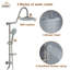 Système de douche complet avec valve brute-84091121